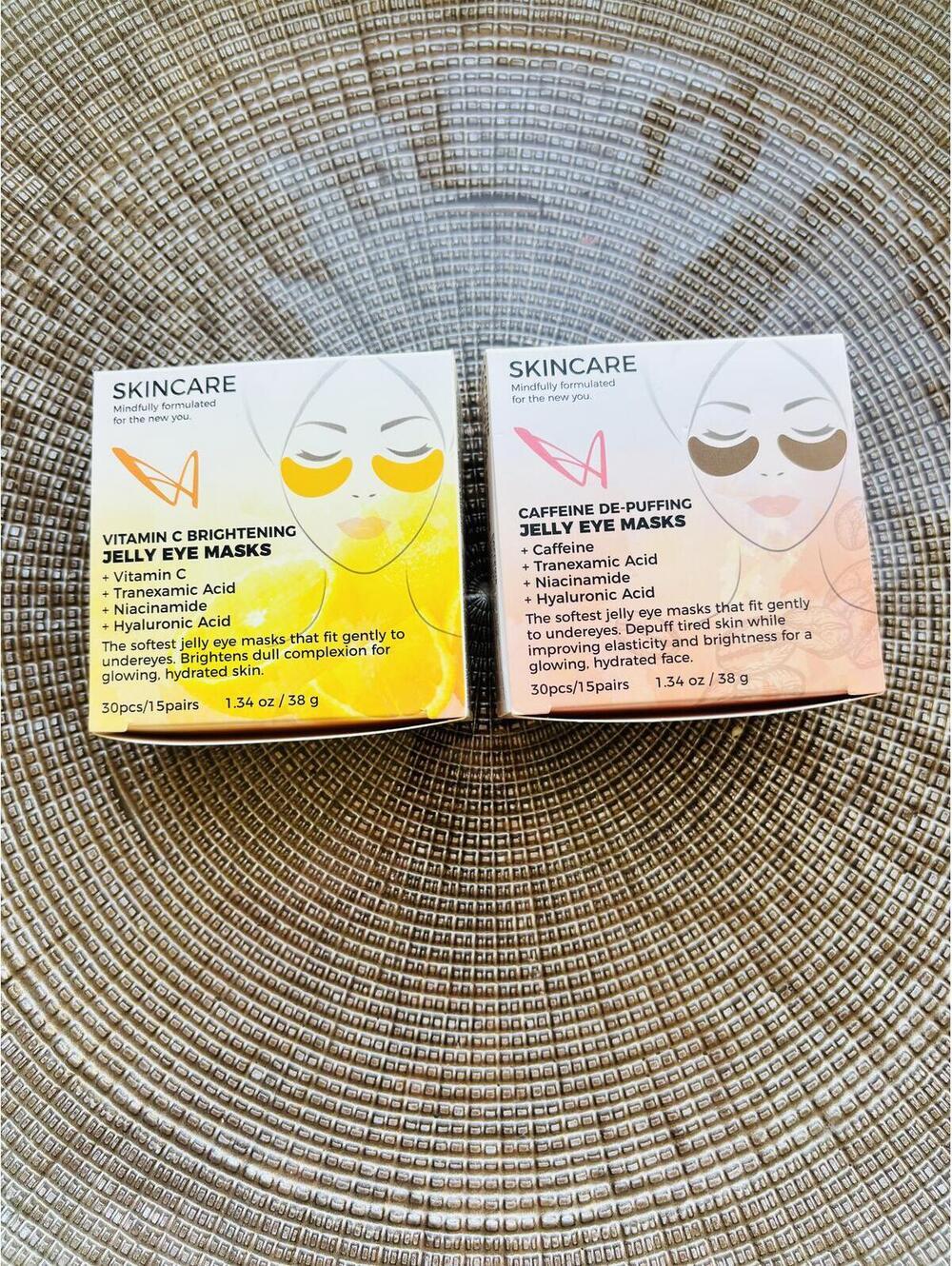 LaSplash Jelly Eye Mask Collection Caffeine De-Puffing & Vitamin C eye masks - Picture 2 of 6